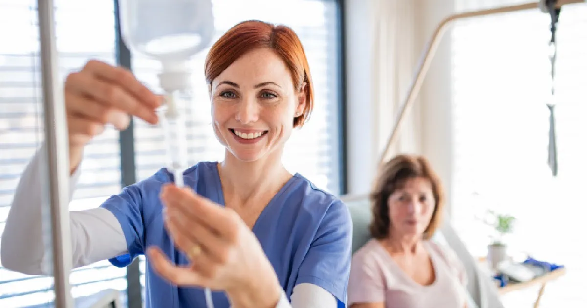 Women receiving IV Hydration Therapy in Olympia